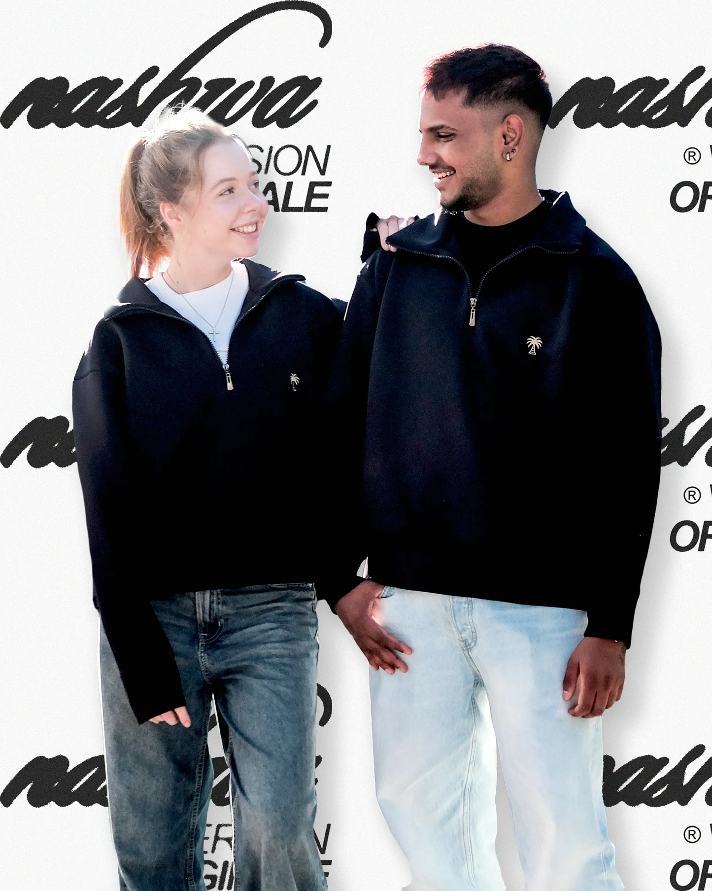 Navy Blue Sweatshirt Version Originale