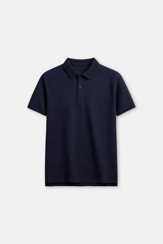 "Arctic" Waffle Polo