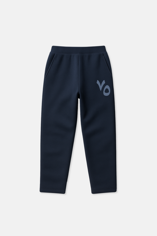 Navy Blue "VO" Sweatpants