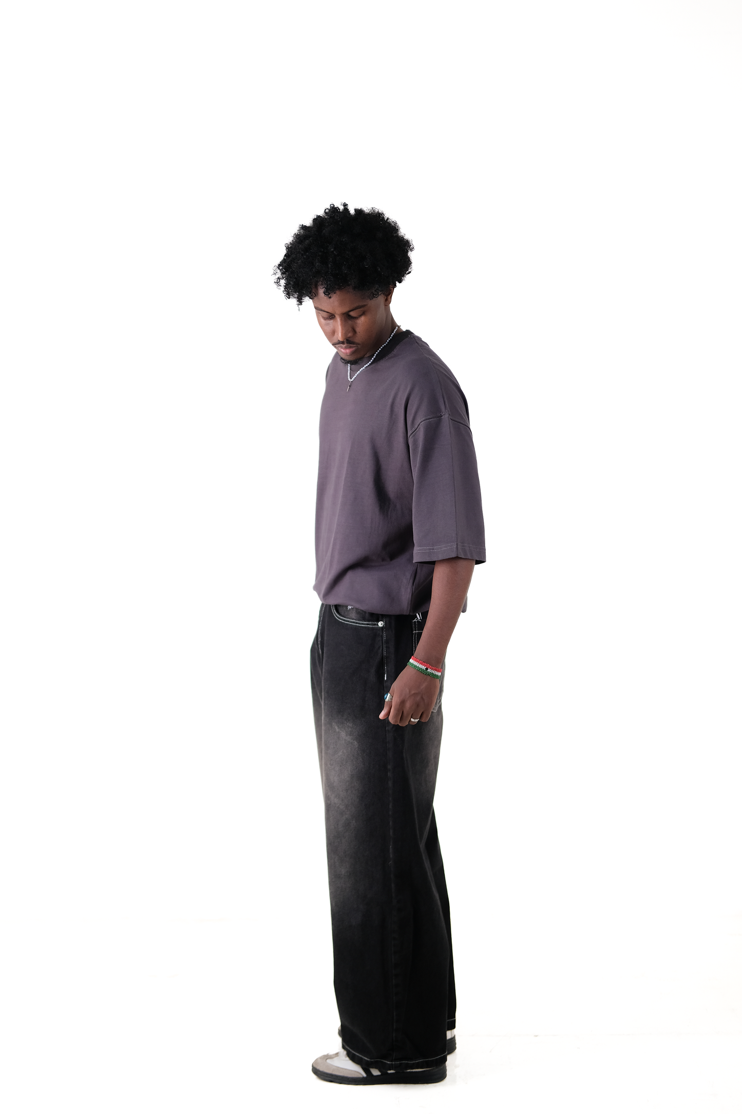 "Charcoal Grey" Tee